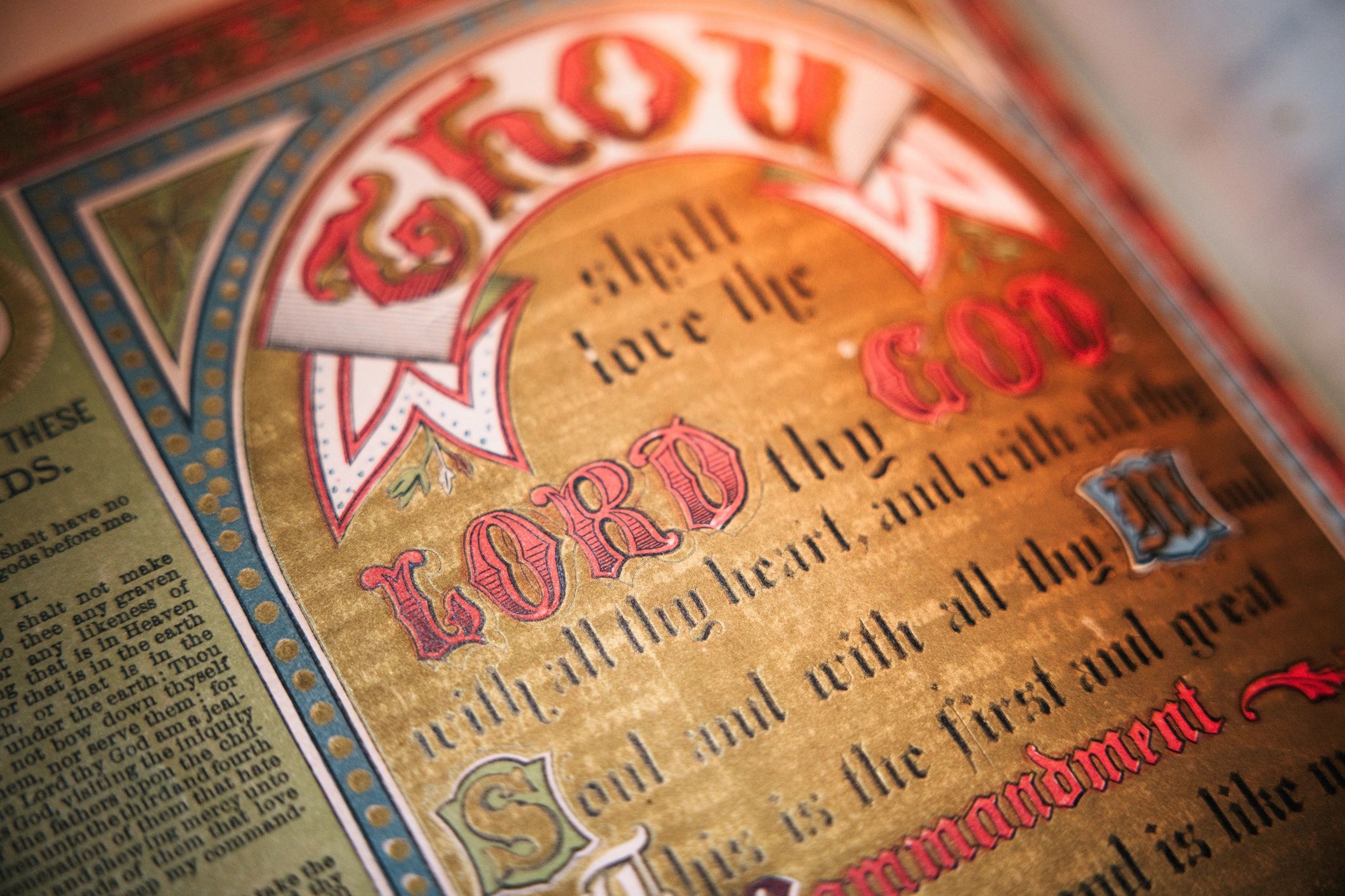 Antique manuscript spread with aged paper texture